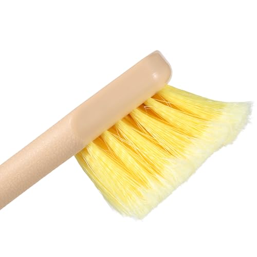 Mr. Detroit - 20" Long Handle Wash Brush w/Heavy Duty Scrub Brush with | Non-Slip Long Handle for All Wheels Tire, Like Automobile, Motorcycle, Bicycle and Ship