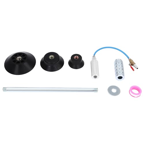 Car Dent Puller, Air Pneumatic Dent Repair Set, Dent Repair Kit Dent Puller Suction Cup Slide Hammer Tool Kit with 3 Different-Sized Suction Cups