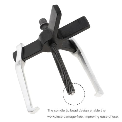 ChgImposs 2 Jaw 3 Jaw Gear Puller, Adjustable Bearing Puller, Reversible Removal Tool for Internal External Pulling, Puller Tool for Removal of Pulleys Flywheels Bearings Gears (6 Inch) - size: 6inch