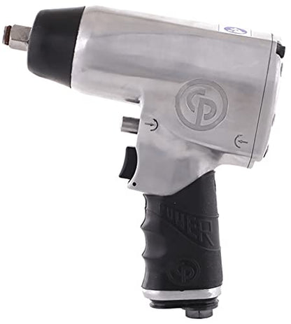 Chicago Pneumatic CP734H - 1/2 Inch Air Impact Wrench, Pistol Handle, Max Torque Reverse Output 425 ft. lbf / 576 Nm, 9,500 RPM, Pin Clutch, Industrial Tool, Automotive