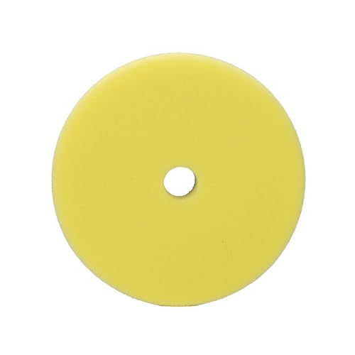 Maxshine 6” Universal Thin Polishing Foam Pad – Professional Detailing Pad for Swirl Removal & Gloss Clarity – Flexible, Washable & Reusable – Hook & Loop Backing - size: 6", style: Polishing
