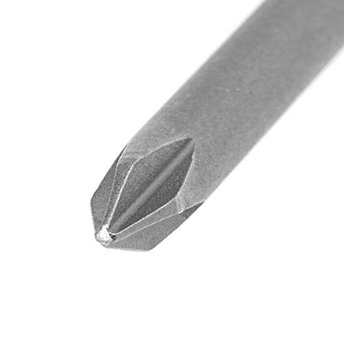 uxcell 5 Pcs 5mm PH1 Magnetic Phillips Screwdriver Bits, 1/4 Inch Hex Shank 2.56-inch Length S2 Power Tool - size: 5.0xPH1