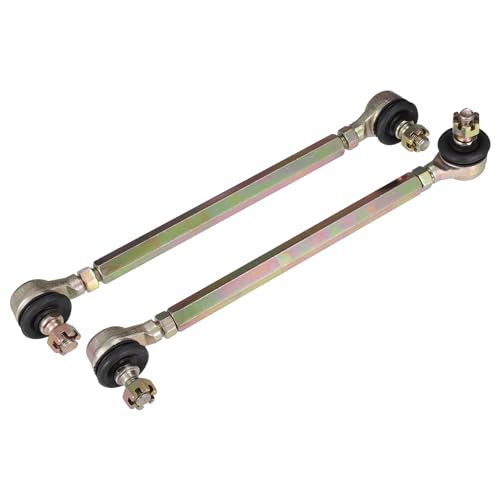ACROPIX 18cm 7.09" Steering Tie Rod End Tie Rod Link Fit for 50cc 70cc 90cc 110cc 125cc 150cc ATV Quad Four Wheeler with Ball Joint Accessories - Pack of 2 - size: 180mm