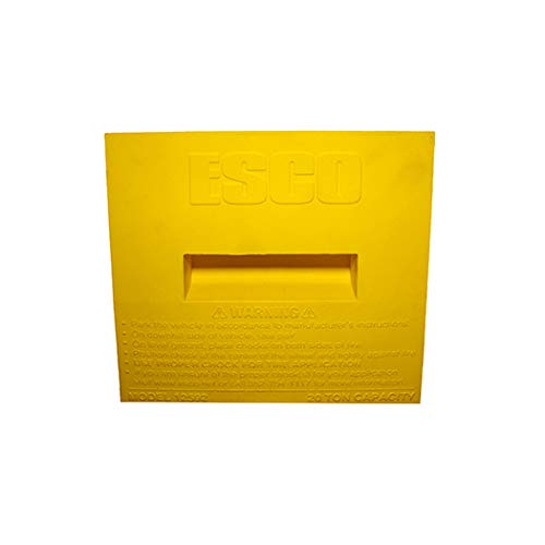 ESCO - 12592 Pro Series Wheel Chock for Trucks, Commercial Trucks and Tractors - size: 20 Ton Load Capacity