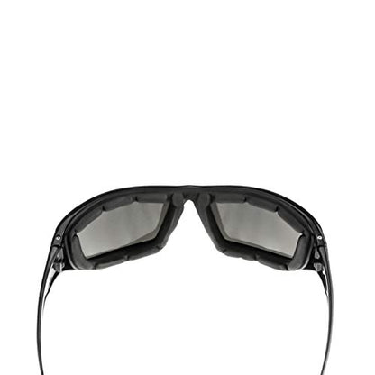 Radians Extremis Foam Lined Safety Glasses - Black Frame