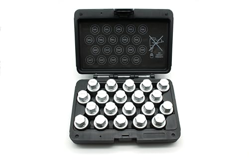 TMAX 20pc Anti-Theft Wheel Lug Nut Removal Socket Key for Volvo Set B - size: 20pc Set B