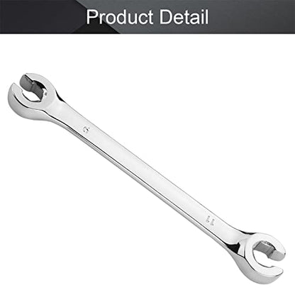 Utoolmart Flare Nut Wrench, 9mm x 11mm Metric Double Open End, 1Pcs - color: 1pcs, size: 9x11mm
