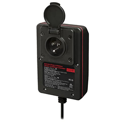 ProMariner 24104 ProTechOne Digital Series 4 Amp Fully Automatic On-board Battery Charger and Maintainer with Integrated AC Inlet - style: 4 Amp + Integrated AC Inlet