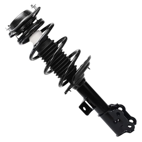 Detroit Axle - Front Struts Sway Bars for 2011-2016 Hyundai Elantra Complete Front Quick Install Ready Struts w/Coil Spring Assembly Sway Bar Links 2012 2013 2014 2015 Replacement Suspension Kit - size: 4QS1300508/Sway Kit
