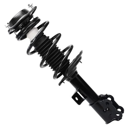 Detroit Axle - Front Struts Sway Bars for 2011-2016 Hyundai Elantra Complete Front Quick Install Ready Struts w/Coil Spring Assembly Sway Bar Links 2012 2013 2014 2015 Replacement Suspension Kit - size: 4QS1300508/Sway Kit
