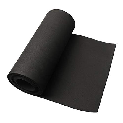 CASOMAN Professional Tool Box Liner and Drawer Liner - 16 inch(Wide) x 16 feet (Long), Non-Slip, Black - size: 16"W x 192"L