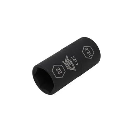 CTA Tools 4222 Lug Nut Flip Socket (22mm x 24mm) - size: 22mm X 22.5mm