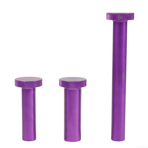 Aluminum Alloy Bike Fork Damper Removal Tool Lower Leg Extractor for FOX 32 34 36 38 40 Shock Absorber Side Spring Side Maintenance Repair Kit Purple(A 57mm*M8) - size: A 57mm*M8