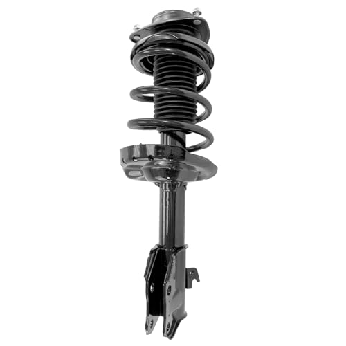 Detroit Axle - 2 Front Struts for 2016-17 Subaru Crosstrek 2013-15 XV with Coil Spring Assembly Replacement Suspension Shock - size: 13321_13322/PAIR