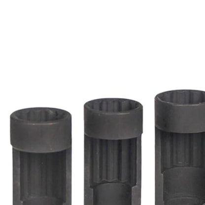 Shock Absorber Removal Strut Socket Set Suspension Nut Socket Kit Made from Steel Useful for Strut Nut Disassembly Suitable for Car Repair DIY, 6 Pieces - color: 6 Pieces