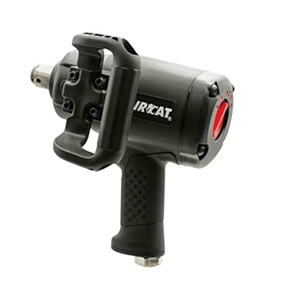 AirCAT 1870-P 1" Low Weight Pistol Impact wrench 2100 ft-lbs , Black , Medium