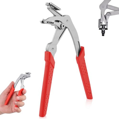 Car Clip Pliers & Trim Removal Tool,Spring-Loaded Fastener Rivet Remover,Clip Removal Pliers,Removing Automotive Fasteners Clips Without Damage for Auto Door Panels,Interior & Exterior Trim