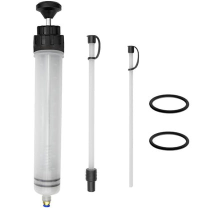 500CC Fluid Extractor Automotive Syringe Oil Extractor Pump Fuel Extraction & Filling Pump Fluids Suction Pump Manual Vacuum Fluid Transfer Pump