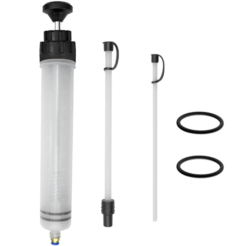 500CC Fluid Extractor Automotive Syringe Oil Extractor Pump Fuel Extraction & Filling Pump Fluids Suction Pump Manual Vacuum Fluid Transfer Pump