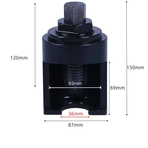 Truck Ball Joint Separator, Universal Ball Joint Removal Tool for 36mm Balls, Tie Rod End Remover, Heavy Duty Suspension Ball Joint Puller, Assembly Tool