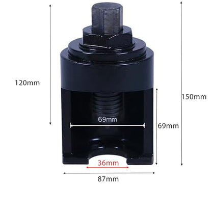 Truck Ball Joint Separator, Universal Ball Joint Removal Tool for 36mm Balls, Tie Rod End Remover, Heavy Duty Suspension Ball Joint Puller, Assembly Tool