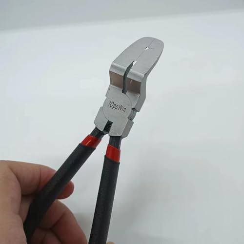 Diagonal Pliers Side Cutting Plier Car Panel Puller Clip Pry Plastic Rivets Fastener Removal Wire Flush Cutters Auto Push Retainer - color: 2nd Black