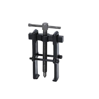 Hypertune Universal 4inch Two Jaw Pilot Bearing Gear Puller Bearing Gear Remover Tool Carbon Steel Adjustable Pump Pulley Remover Hand Tool Removal Kit Straight Type - size: 4inch(40*80mm)