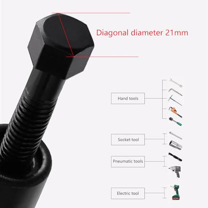 Automotive Coil Spring Compressor Tool with Jaw and Holder Macpherson Struts Spring Compressor Set for Car Truck Heavy Duty - color: A