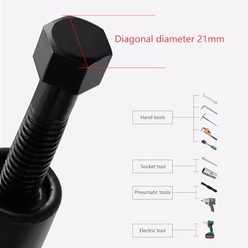 Automotive Coil Spring Compressor Tool with Jaw and Holder Macpherson Struts Spring Compressor Set for Car Truck Heavy Duty - color: Blue