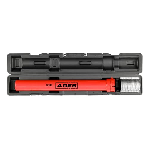 ARES 12109 – 13 Piece Master Inner Tie Rod Tool Set – Includes 12 Chrome Moly Crowfoot Wrench Adapters – Service Inner Tie Rods Without Removing Rack and Pinion – Includes Storage Case - size: 13 Piece Master Inner Tie Rod Tool Set