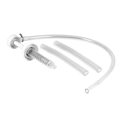 Performance Tool W1140 - Double Threaded Cap for Easy Lubricant Transfer from Standard and Wide Mouth Gallon Containers with 17-Inch Hose - style: Qt. & Gal. Fluid Pump (Wide Mouth)
