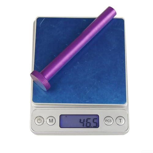 Bicycle Fork Damper Removal Tool Aluminum Alloy Lower Leg Service Kit, Fit For FOX 32 34 36 38 40 Spring Side Shock Absorber Professional Bike Maintenance Tools Purple(C 117mm*M8)