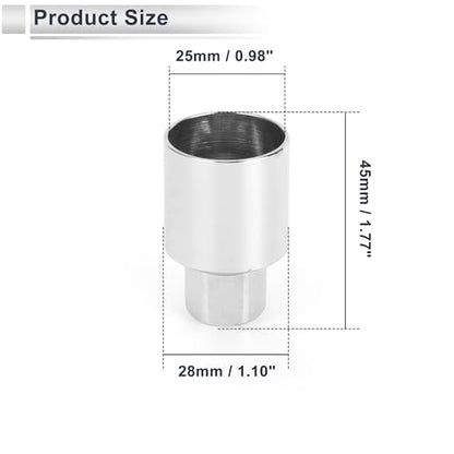 Vehicle Wheel Lock Lugnut for Jeep Compass #805 Anti-theft Screw Nut Removal Key Socket 1pc