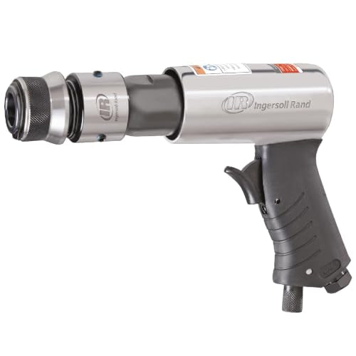 Ingersoll Rand 114GCQ EDGE Series 2 5/8" Stroke Air Hammer Kit, Max Rotational Speed Up to 3,500 BPM, Includes 3 Chisel Attachments