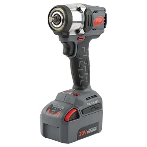 Ingersoll Rand W3131-K22 20V 3/8" Cordless Impact Wrench 2 Battery Kit, Mid-Torque, Compact, Pistol Grip - size: 3/8" Drive, style: 2-Battery Kit