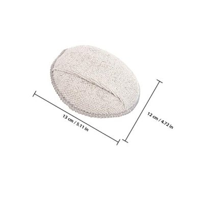 SHERCHPRY 4pcs Microfiber Car Wax Applicator Pads with Thumb Slot, Round Buffing and Polishing Sponge Set for Car Detailing and Tire Shine, Blue and Gray