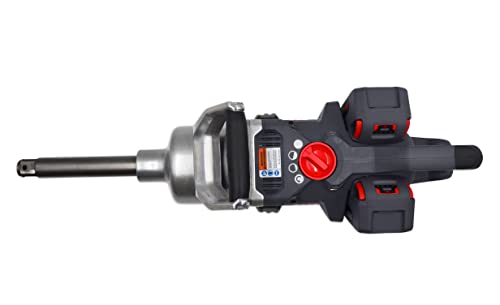 Ingersoll Rand W9691-K2E Cordless 1" High-Torque Impact Wrench Kit with 2" Extended Anvil, Includes 2 BL2022 5.0Ah Batteries and Dual-Bay Charger - size: Extended Anvil, style: 2 Battery Kit