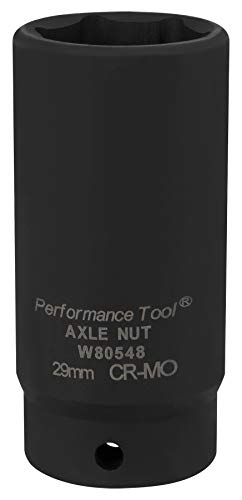 Performance Tool W89318 Axle Nut Socket Set, 9-Piece
