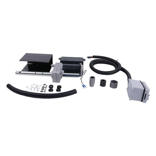 HOLDWELL Electric Powered Trailer Drive Conversion Kit 1824200100 BD1046130-00 BD1824200100 500370 Compatible with Single-Speed Square Jacks - 12V 12000 lbs for RV Trailer Touring car