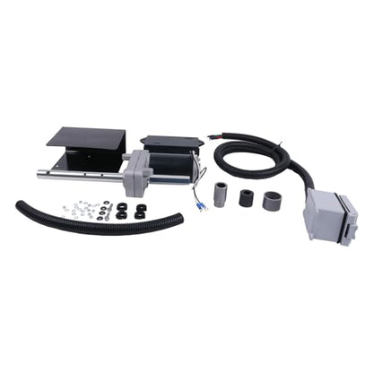 HOLDWELL Electric Powered Trailer Drive Conversion Kit 1824200100 BD1046130-00 BD1824200100 500370 Compatible with Single-Speed Square Jacks - 12V 12000 lbs for RV Trailer Touring car