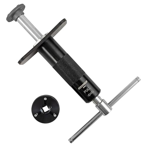 OEMTOOLS 35058 Brake Caliper Piston Rewind Tool, Spring Loaded Brake Caliper Wind Back Tool, Universal Rear Piston Brake Caliper Retractor Tool , Black - style: Brake Caliper Piston Rewind Tool