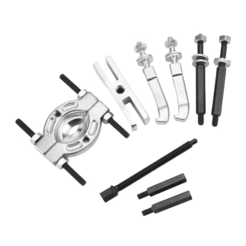 Bearing Separator and Puller Set Compatible with Car Repair Tools 9Pcs Bearing Removal Tool Kit with Red Case