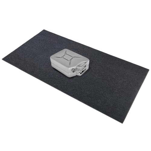 XL Oil Spill Mat (36" x 59")(2-Pack), Premium Absorbent Oil Pad, Reusable, Washable,Waterproof Backing Contains Liquids, No Soak Through,Protects Garage Floor Surface - size: 36" x 59" (2 Pack)