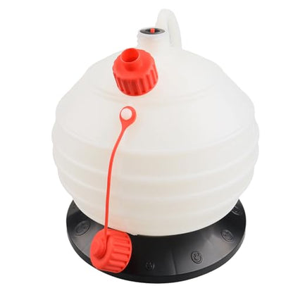 6L Vacuum Oil Extractor Pump, Portable Fluid Extractor Oil Change Pump for Automotive, Marine Boat, Jet Ski, Lawn Mower, Boat,Fast Oil Change & Quick Drain Fluid Evacuator