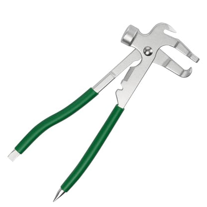 Zpana Car Wheel Balancing Weight Plier, Wheel Balance Hammer Tool (Green) | Vehicle Tire Clip On Weight Balance Rim Repair Remover Accessories, Universal for Sedan, SUV, Truck - color: Green