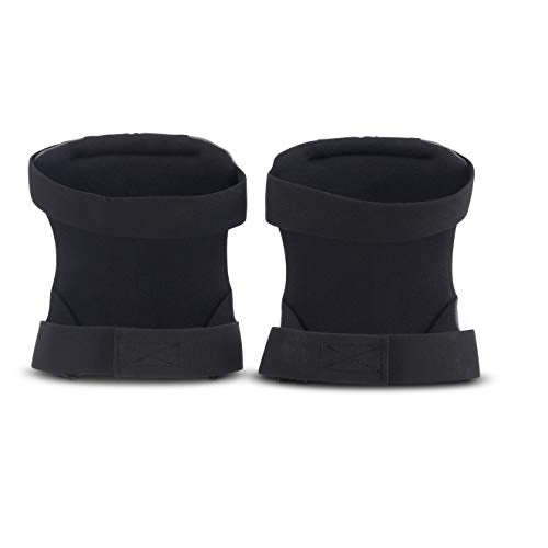 AWP Low-Profile Fabric Cap Work Knee Pads | Non-Marring Non-Scratching All-Day Comfort Knee Pads | One Size - size: 1 Pair, style: Low-Profile Fabric Cap Work Knee Pads