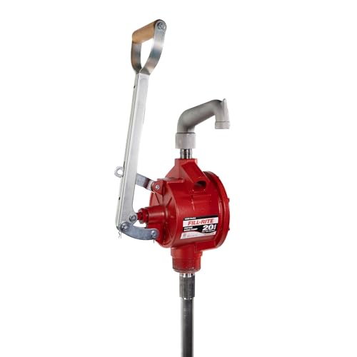 Fill-Rite FR151 Piston Hand Pump with Suction Tube and Pail Spout - style: Piston Pump w/Pail Spout