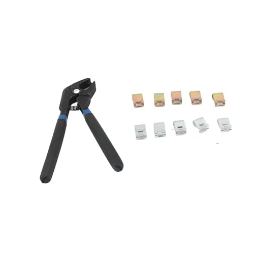11pcs Fixing Clamps Set with Pliers,Car Body Dent Repair Pliers Clamp Set Bodywork Automotive Puller Fixing Kit High Strength Sheet Metal