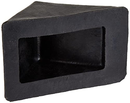 Buyers Products WC1467A Rubber Wheel Chock, 5x6x5 in, Resists Oil, Rust, Salt & Sun, Durable & Secure Tire Stopper for Service and Parking, Ideal for Cars, Utility Vehicles, Trailers, Trucks & RVs - size: 1 Count (Pack of 1)