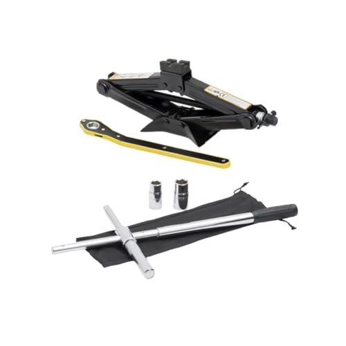 Modern Spare Tire Changing Kit for Infiniti QX30 – Proprietary Scissor Jack Design with Infiniti-Specific Jack Head & High-Leverage Cross-Wrench System for Easy Storage - style: Standard Kit